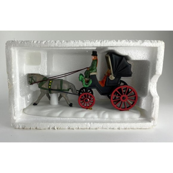 Christmas - DEPT. 56 - CENTRAL PARK CARRIAGE - Original Box - Picture 5 of 8